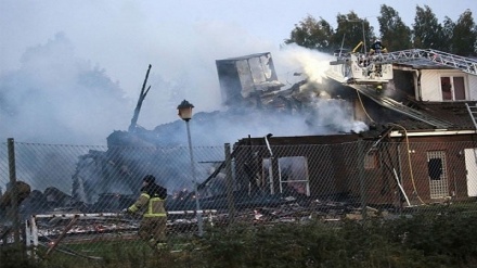 سویڈن میں پر اسرار طریقے سے مسجد میں آگ لگ گئی
