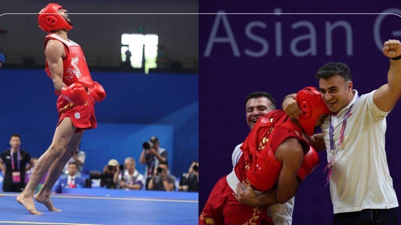 İranın Uşu komandası Asiya Oyunlarında rəqib tanımadı