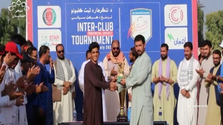 برگزاری مسابقات کریکت در ننگرهار