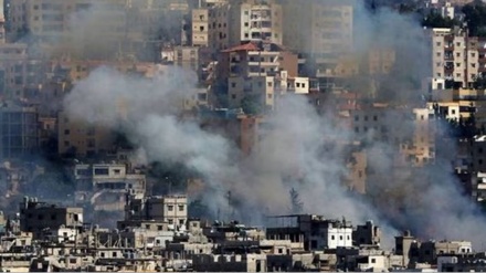 جنوبی لبنان کے عین الحلوا کیمپ میں دھماکہ
