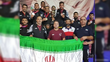 İranın eşitmə qabiliyyəti olmayan güləşçiləri dünya ikincisi oldular