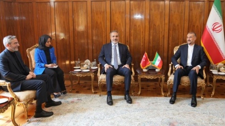 تہران میں ایران اور ترکیہ کے وزرائے خارجہ کی ملاقات