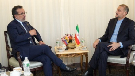 ایران اور ایکواڈور کے وزرائے خارجہ کی ملاقات، تعلقات میں فروغ کےلئے منصوبہ سازی پر تاکید