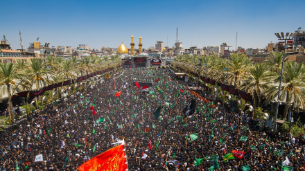 د حسیني اربعینو مراسمو کې د خلکو ګڼه ګوڼه