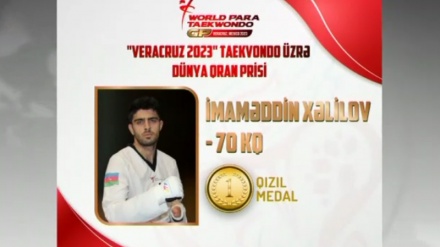 Azərbaycanlı paratekvandoçu dünya çempionu olub