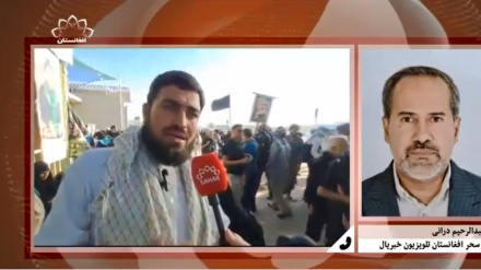  کربلا ته په لار د امام حسین ع د زیارت د زیارت کوونکو تازه حال احوال