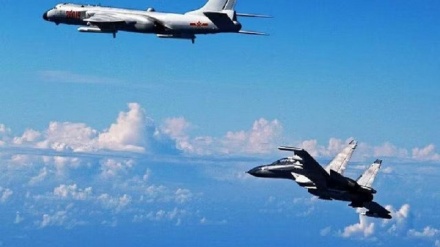 جزیرہ تائیوان کے گرد 100 سے زائد جنگی طیاروں کی پروازیں