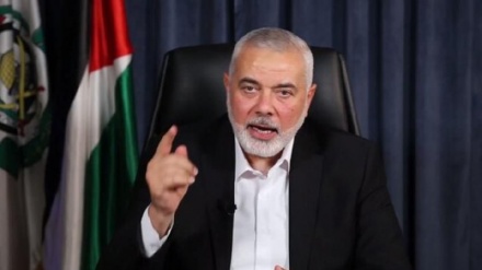 صیہونی دشمن کو فلسطینی سرزمین سے نکال باہر کیا جائے گا: اسماعیل ہنیہ