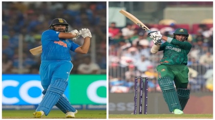 کرکٹ عالمی کپ کے سترہویں میچ میں ہندوستان نے بنگلہ دیش کو 7 وکٹ سے ہرادیا