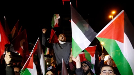 ترکیہ: غزہ کی حمایت میں استنبول میں بڑے پیمانے پر مظاہرے (ویڈیو)