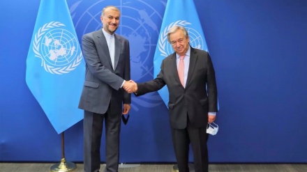 Na sastanku s Guterresom, iranski ministar naglasio da će podržavati Palestinu