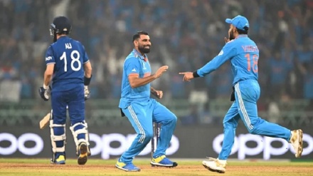 کرکٹ عالمی کپ 2023: ہندوستان نے انگلینڈ کو 100 رن سے ہرا دیا