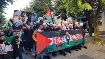 Crna Gora: Održana protestna šetnja u znak podrške palestinskom narodu