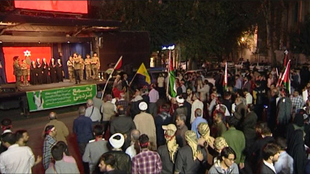 جشن عملیات «طوفان الاقصی» در تهران
