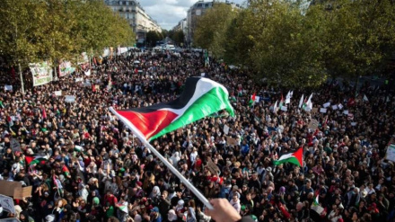 Deseci hiljada ljudi na skupu podrške Palestini u Parizu