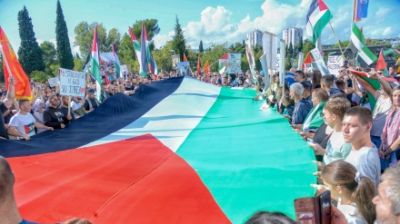 Nakon Sarajeva, protesti podrške Palestini održani u Beogradu i Podgorici