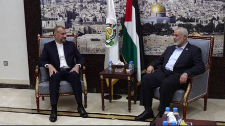 دیدار امیر عبداللهیان با مقامات قطر و جنبش حماس 