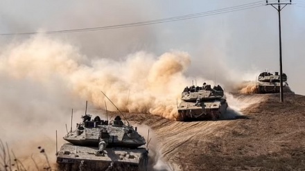 استقامتی محاذ کی زبردست حکمت عملی، اسرائیلی ٹینکوں کو گائیڈڈ میزائلوں سے نشانہ بنایا