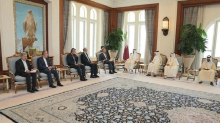 ایران اور قطر کے وزرائے خارجہ کا غزہ کی صورتحال پرتبادلۂ خیال