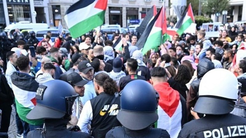 یورپی ممالک میں فلسطینی عوام کی حمایت اور غزہ میں جنگ جاری رہنے کی مخالفت میں مظاہرے