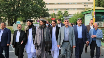 بازدید هیأت اقتصادی افغانستان از نمایشگاه تکنالوژی ایران