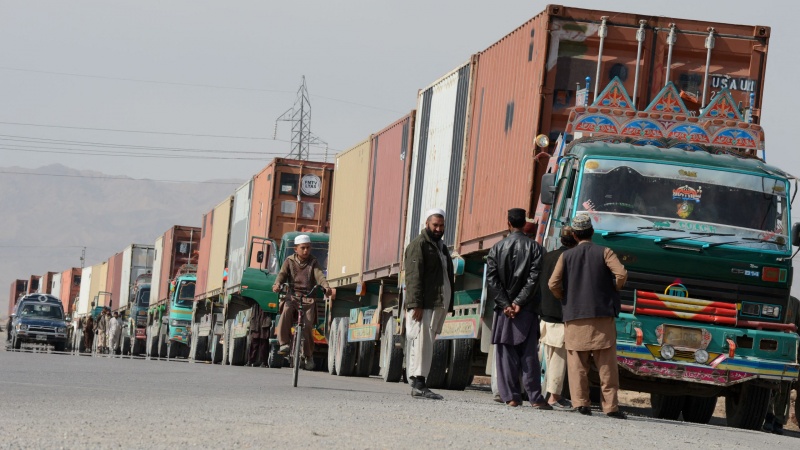 درخواست افغانستان مبنی بر رهایی کانتینر های تجاری از کراچی