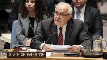 اقوام متحدہ میں فلسطین کے نمائندے: سلامتی کونسل کی قرارداد پرعمل کا مطالبہ