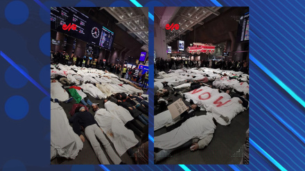 Norvežani ležali na željezničkoj stanici izražavajući solidarnost s Gazom