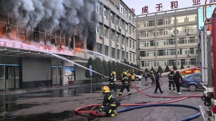 چین: عمارت میں آگ لگنے سے 26 افراد ہلاک، 51 زخمی (ویڈیو)
