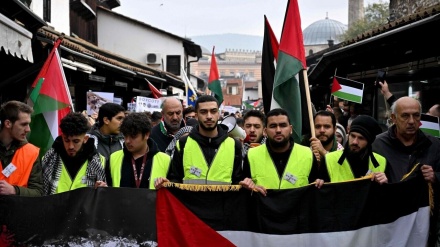 Dewama xwenîşandanên mezin li cîhanê ji bo piştevaniya ji Xezeyê