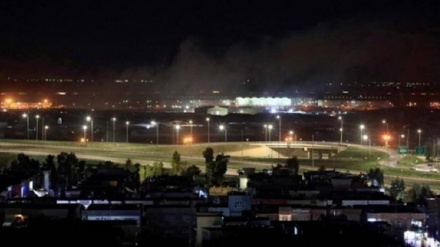 پەلاماری درۆنی کرایەوە سەر بنکەی ئەمریکاییەکان لە هەولێر