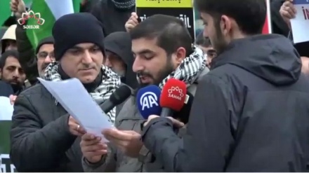 Türkiyədə Fələstinə dəstək aksiyalari davam edir