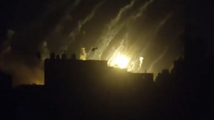 بۆردمانی توندی دەوروبەری نەخۆشخانەی شەفا بە بۆمبای قەدەغەکراوی فۆسفۆری