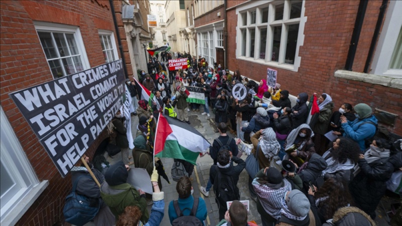 U Londonu protesti protiv izraelske kompanije oružja Elbit Systems