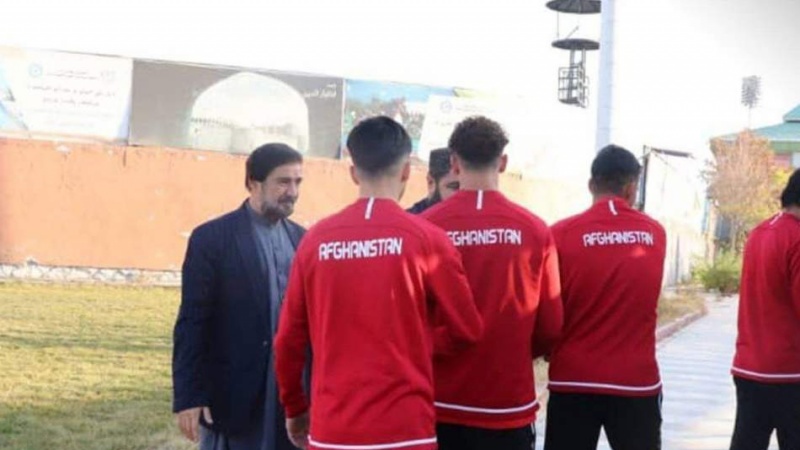  تیم ملی فوتبال افغانستان رهسپار قطر شد