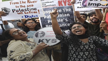 ہندوستان میں صیہونی حکومت کے خلاف مظاہروں پر پابندی