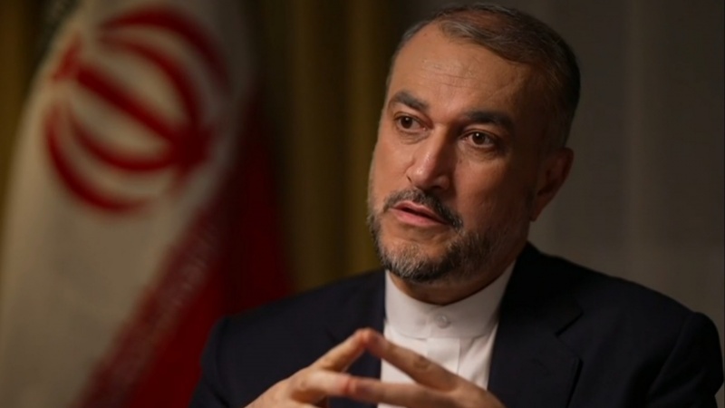 ایرانی وزیر خارجہ: جنگ غزہ کے تعلق سے ایرانی موقف پر زور 