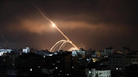 فلسطینیوں کی حمایت، شام سے اسرائیل پر میزائل حملہ، اسرائیل کی تشویش بڑھی