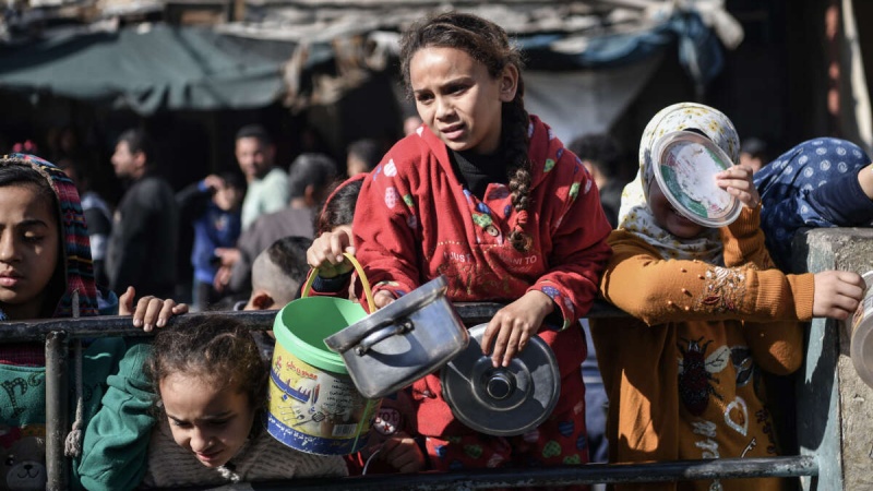 فلسطینی انسانی حقوق کی رپورٹ: غزہ کا بحران بےقابو قحط اور بھوک کے مرحلے میں داخل ہو رہا ہے