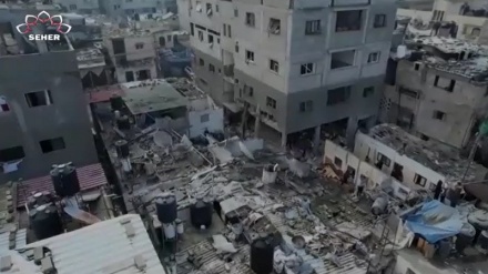  Bombebarankirina dibistana bicihbûna  awareyên filistînî li zîvala Xezeyê