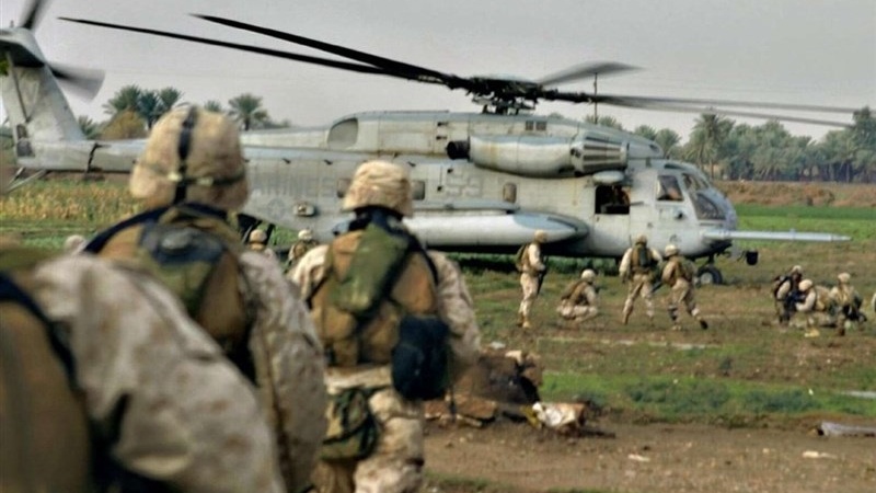 تەشەناسەندنی جمووجووڵی سەربازی داگیرکەرانی ئەمریکیی لە بنکە وناوەندە نایاساییەکانی خۆیان لە سووریا لە ترسیی توڵەسەندنەوەی خۆڕاگری