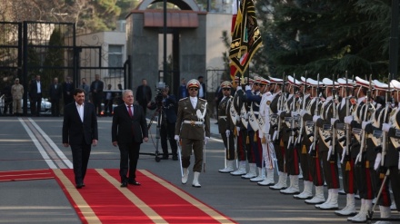 پیشوازی ڕەسمی مۆخبیرلەسەرۆک وەزیرانی سووریا