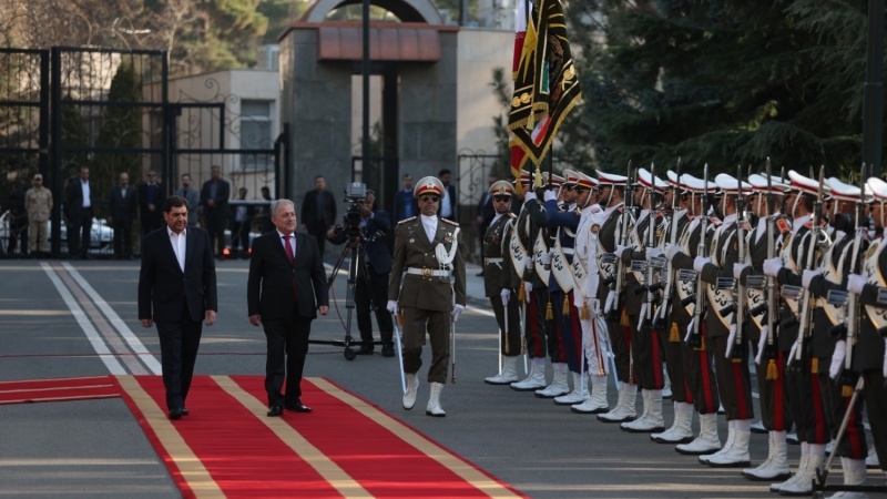 پیشوازی ڕەسمی مۆخبیرلەسەرۆک وەزیرانی سووریا