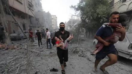 درێژەی پەلامار و تاوانکارییەکانی سوپای رژیمی زایۆنی لە کەرتی غەززە