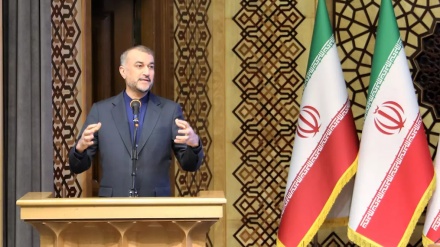 ایران کے وزیر خارجہ: صیہونی حکومت کی نابودی کے نزدیک ہونے پر زور