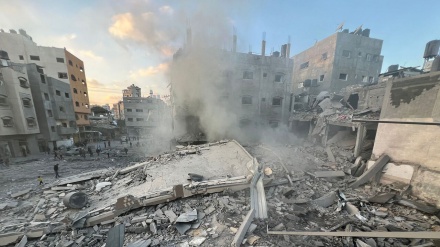 غزہ پر صیہونی فوجیوں کے جارحانہ حملوں کا سلسلہ جاری، شہداء کی تعداد میں اضافہ