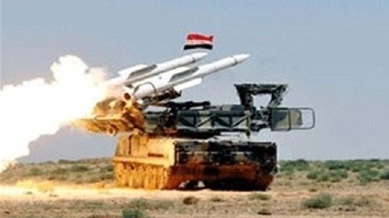  پەدافەندی ئاسمانی سووریا لەگەڵ ئامانجەدۆژمنکارانەکان لەئاسمانی دەمیشق بەربەرەکانێ کرد