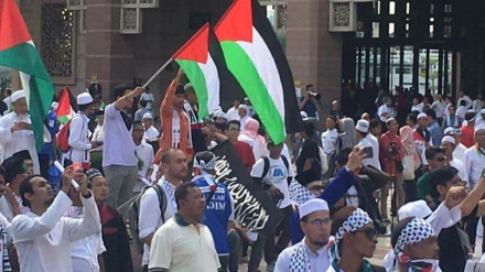 خۆپیشاندانی پاڵپشتی لە فەلەستین لە مالیزیا