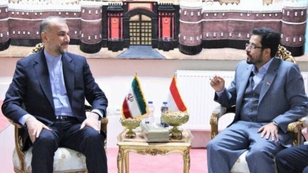 ایران کے وزیرخارجہ اور تہران میں یمن کے سفیر کی ملاقات، فلسطین کے بارے میں یمن کے موقف کی قدردانی   