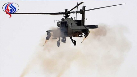 فلسطینیوں نے غاصب اسرائیل کا ایک اپاچے ہیلی کاپٹر مار گرایا